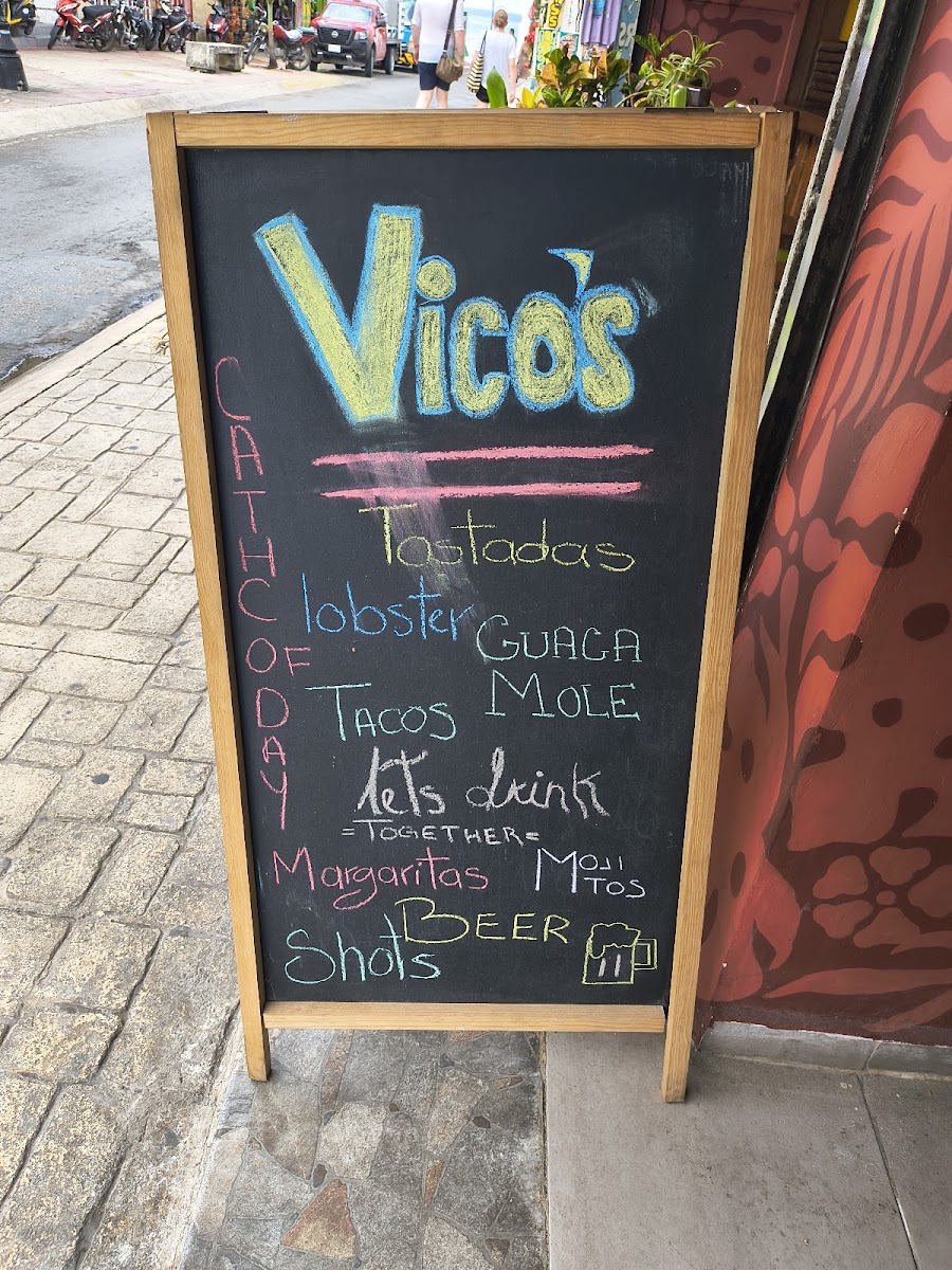 Restaurante Vico´s Menu - Image 1